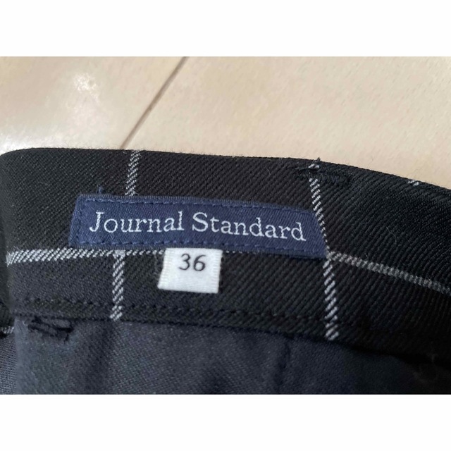 JOURNAL STANDARD(ジャーナルスタンダード)のJOURNAL STANDARD ジャーナルスタンダード　チェック柄パンツ レディースのパンツ(カジュアルパンツ)の商品写真