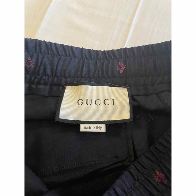 GUCCI/ビー総柄スラックス 人気が高い vivacf.net
