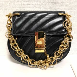 クロエ Chloe DREW ドリュー ショルダーバッグ チェーン レア美品