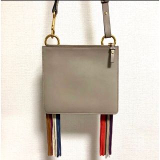 Chloe - クロエ フリンジ タッセル バッグ グレージュ ショルダー ...