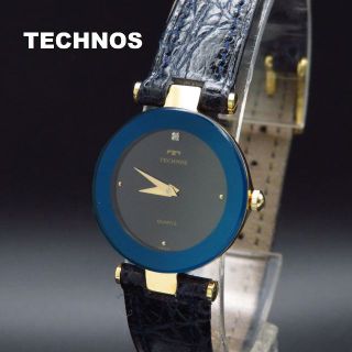 テクノス(TECHNOS)のTECHNOS 腕時計 1P ALL GOLD PLATED (腕時計)