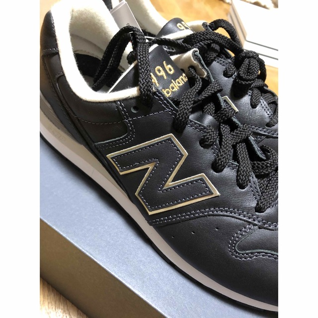 New Balance(ニューバランス)の【新品】New Balance  CM996 黒 オールレザーモデル 28cm メンズの靴/シューズ(スニーカー)の商品写真