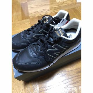 ニューバランス(New Balance)の【新品】New Balance  CM996 黒 オールレザーモデル 28cm(スニーカー)