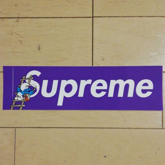 Supreme(シュプリーム)のSUPREME SMURFS BOX LOGO STICKER メンズのメンズ その他(その他)の商品写真