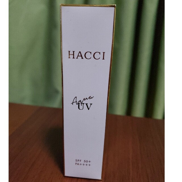 【新品未使用】HACCI AQUA UV R 日焼け止めミルク 30g