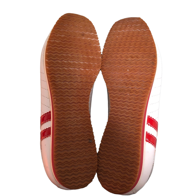 PATRICK(パトリック)の激レア！PATRICK パトリック ROSTA（ロスタ）レザー　白/赤サイズ37 レディースの靴/シューズ(スニーカー)の商品写真
