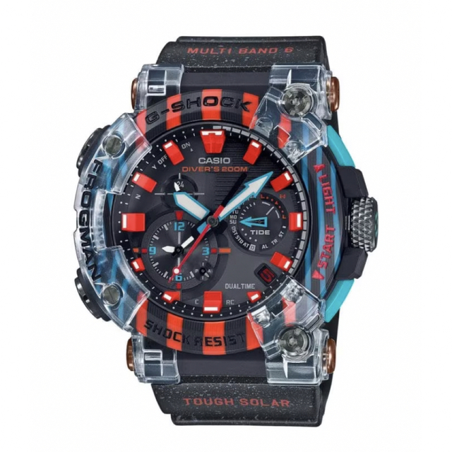 G-SHOCK(ジーショック)のG-SHOCK 30th限定 フロッグマン ヤドクガエル メンズの時計(腕時計(アナログ))の商品写真