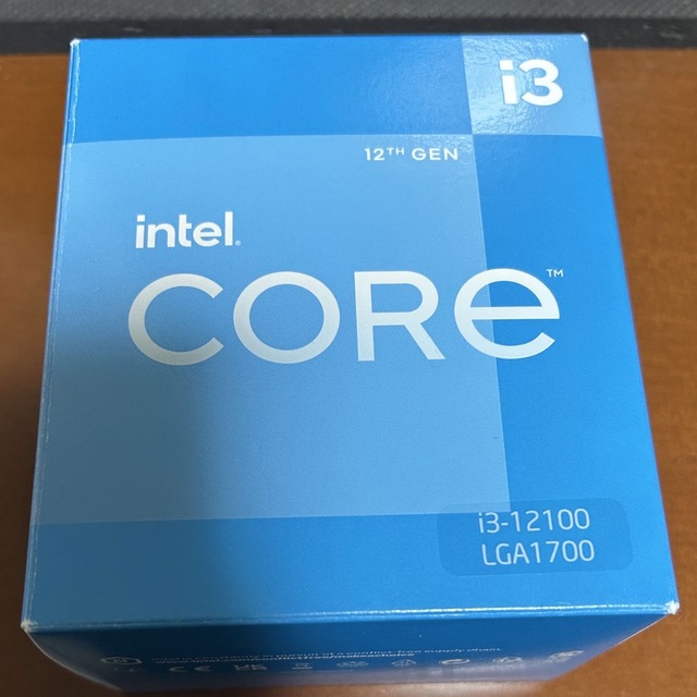 intel 12th Core i3 12100