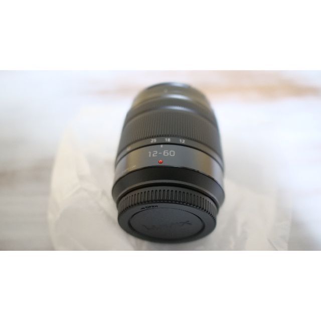 Panasonic(パナソニック)の未使用 LUMIX G VARIO 12-60mm/F3.5-5.6 スマホ/家電/カメラのカメラ(レンズ(ズーム))の商品写真