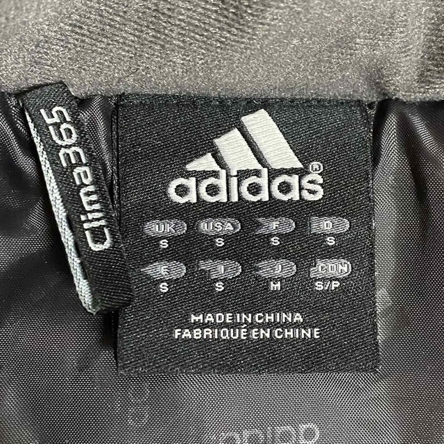 ADIDASアディダス ナイロンジャケット キルトジャケット ネイビー Mサイズ
