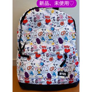 新品、未使用　BT21 BTS リュック　バックパック　ショルダーバッグ　(リュック/バックパック)