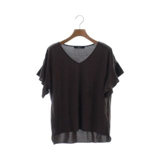 ビッキー(VICKY)のVICKY ヴィッキー Tシャツ・カットソー 2(M位) 茶 【古着】【中古】(カットソー(半袖/袖なし))