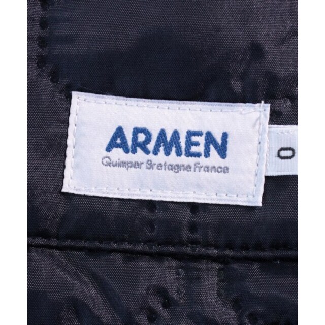 ARMEN(アーメン)のARMEN アーメン ブルゾン（その他） -(L位) 紺 【古着】【中古】 レディースのジャケット/アウター(その他)の商品写真