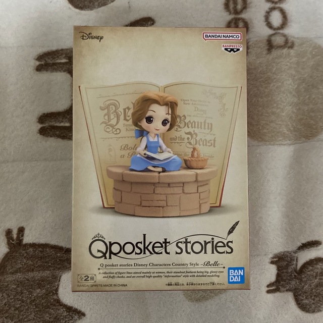 Disney(ディズニー)の【新品未開封】Disney Qposket stories   ベル　Bカラー エンタメ/ホビーのフィギュア(アニメ/ゲーム)の商品写真