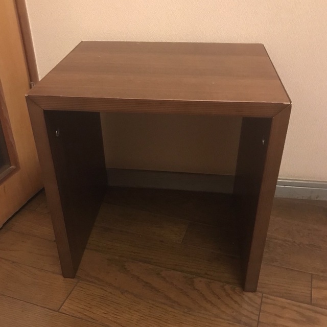 MUJI (無印良品) - 無印良品 コの字の家具・ウォールナット材・幅/高さ