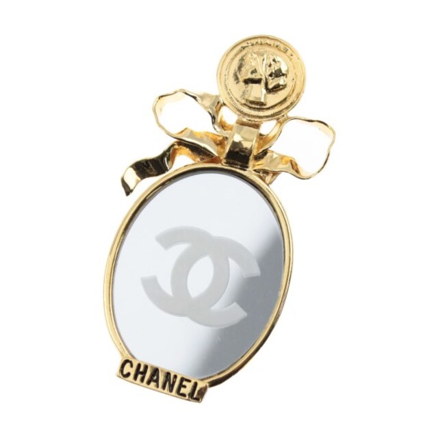 CHANEL - CHANEL シャネル ブローチ・コサージュ - ゴールド 【古着】【中古】