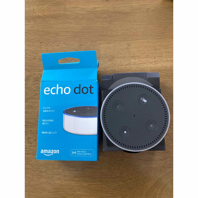 ECHO(エコー)の(Annieの糸しごと様専用) Amazon echo dot 第２世代 スマホ/家電/カメラのオーディオ機器(スピーカー)の商品写真