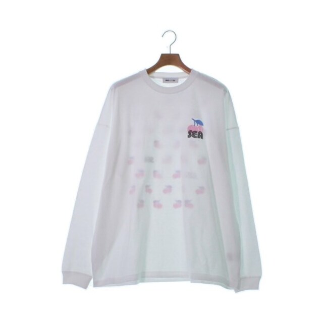 WIND AND SEA ウィンダンシー Tシャツ・カットソー L 白 【古着