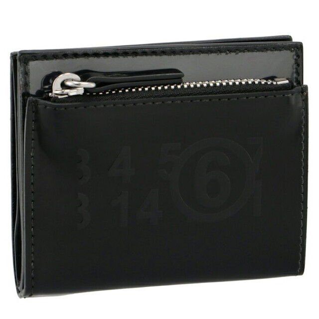MM6(エムエムシックス)のMM6 MAISON MARGIELA 折り財布 ブラック ステッチ レディースのファッション小物(財布)の商品写真