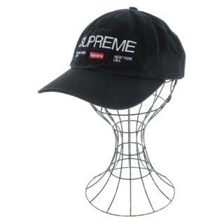 シュプリーム(Supreme)のSupreme シュプリーム キャップ - 黒 【古着】【中古】(キャップ)