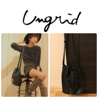 アングリッド(Ungrid)のungrid レザーショルダーバッグ(ショルダーバッグ)