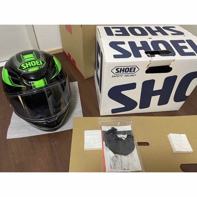 SHOEI Z-8 PROLOGUE TC-4 BLACK/GREEN XL