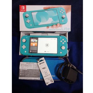 ニンテンドウ(任天堂)のNintendo Switch  Lite ターコイズ 周辺機器セット(家庭用ゲーム機本体)