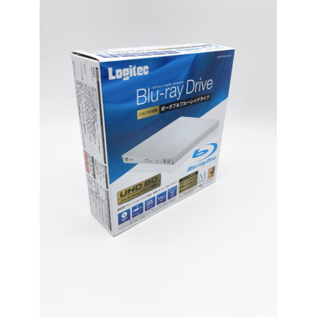 Logitec LBD-PVA6U3VWH ポータブルブルーレイドライブ