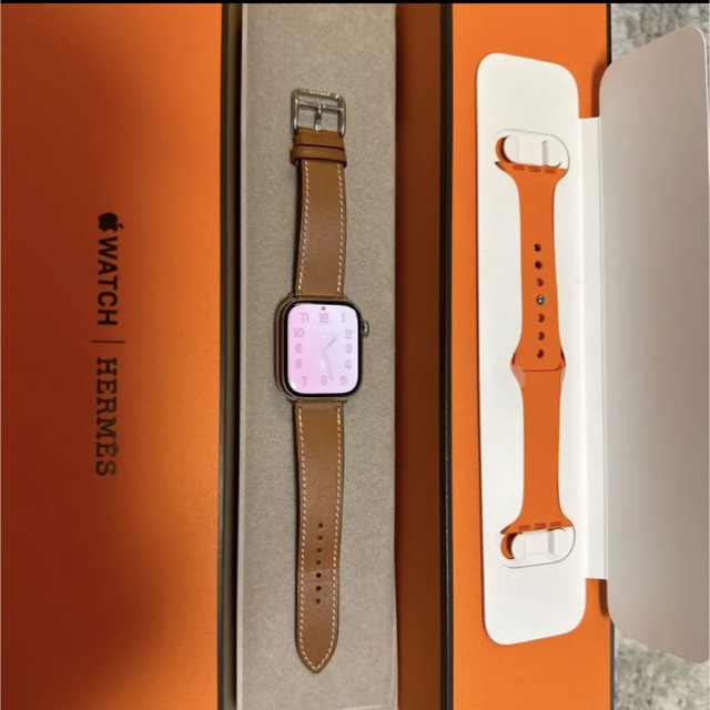 独特の素材 Apple Watch 最終値下げ✨本日までApple Watch Series 41mm エルメス 腕時計 