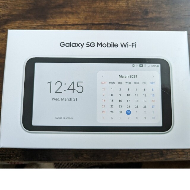 PC周辺機器【新品未使用】Galaxy 5G Mobile Wi-Fi SCR01