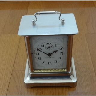セイコー(SEIKO)の希少美品　精工舎　枕時計　置時計　オルゴール付き(靴が鳴る)(置時計)
