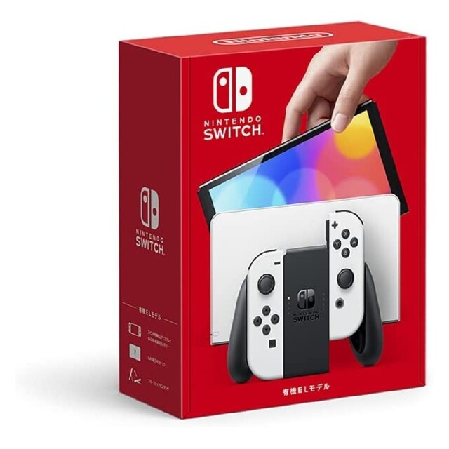 携帯用ゲーム機本体 ✩.*˚Nintendo Switch 有機EL ホワイト✩.*˚ 18990