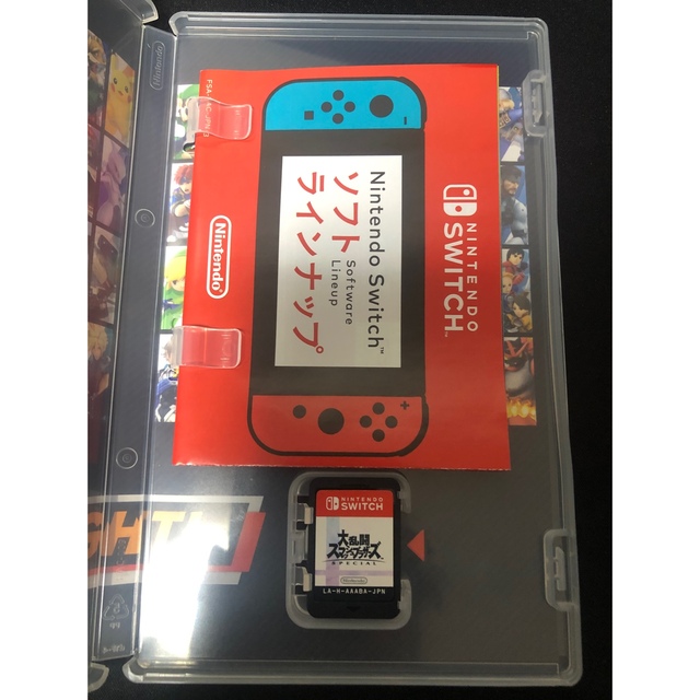Nintendo Switch(ニンテンドースイッチ)の大乱闘スマッシュブラザーズ　スイッチ エンタメ/ホビーのゲームソフト/ゲーム機本体(家庭用ゲームソフト)の商品写真