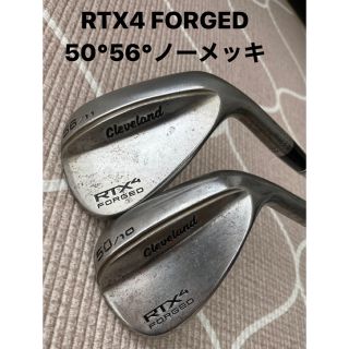 クリーブランドゴルフ(Cleveland Golf)の●いのさん専用●RTX4 FORGED ノーメッキ仕様 50°56° 2本セット(クラブ)