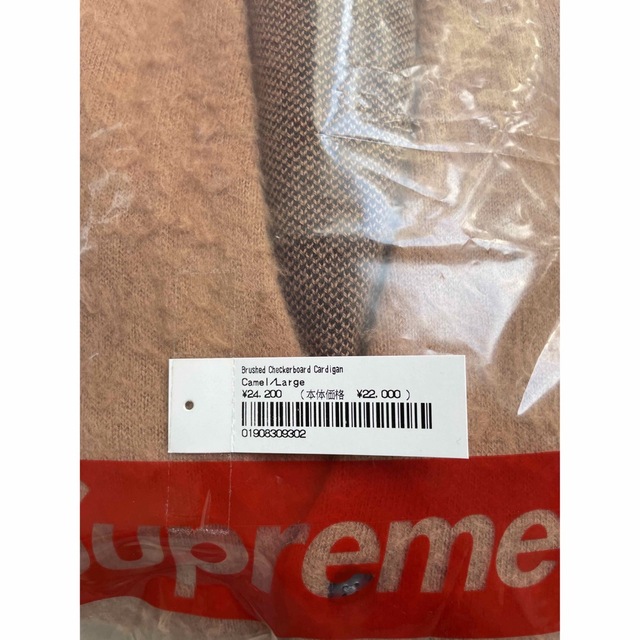 Supreme(シュプリーム)のSupreme Brushed Checkerboard   Cardigan メンズのトップス(カーディガン)の商品写真