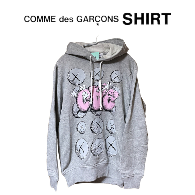 COMME des GARCONS - コムデギャルソンシャツ kaws カウズ パーカーの