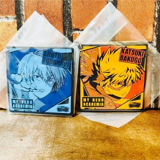 バンダイ(BANDAI)の僕のヒーローアカデミア 爆豪＆轟 ラバーチャームセット(キャラクターグッズ)