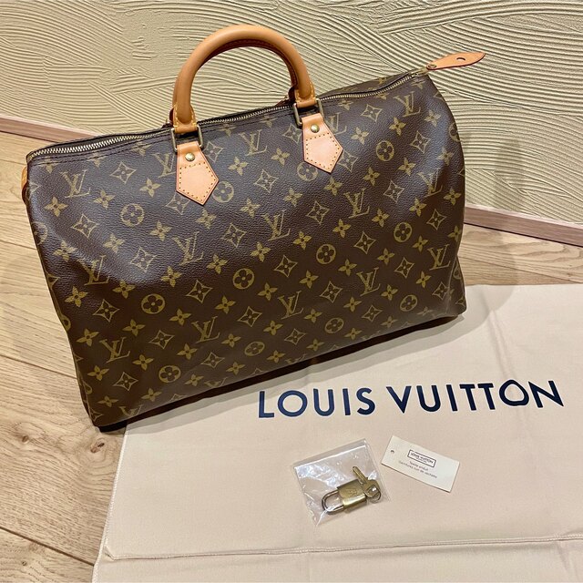 楽ギフ_のし宛書】 LOUIS VUITTON 【新品・希少】ルイヴィトン モノグラム スピーディ40 ボストンバッグ 