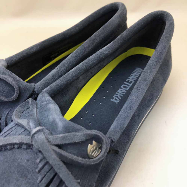 新品 ミネトンカ モカシン KILTY PLUS ネイビー 23.0cm 5