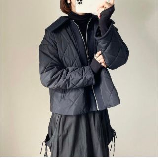 ZARA - ZARA コントラストパフジャケット Sの通販 by 1903|ザラならラクマ