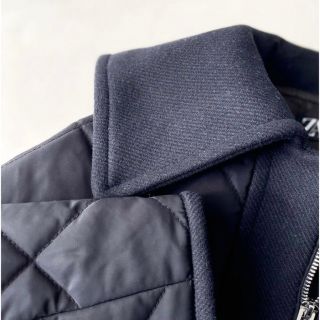 ZARA - ZARA コントラストパフジャケット Sの通販 by 1903｜ザラならラクマ