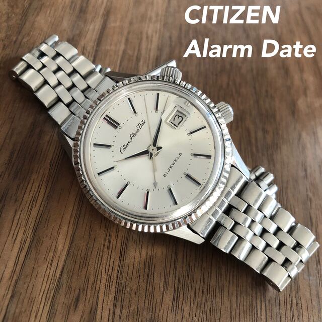 【CITIZEN】アラームデイト  Alarm date 純正ベルト