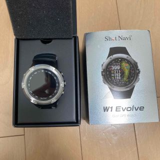 【最終値下げ】ShotNavi W1 Evolve ブラック(ゴルフ)