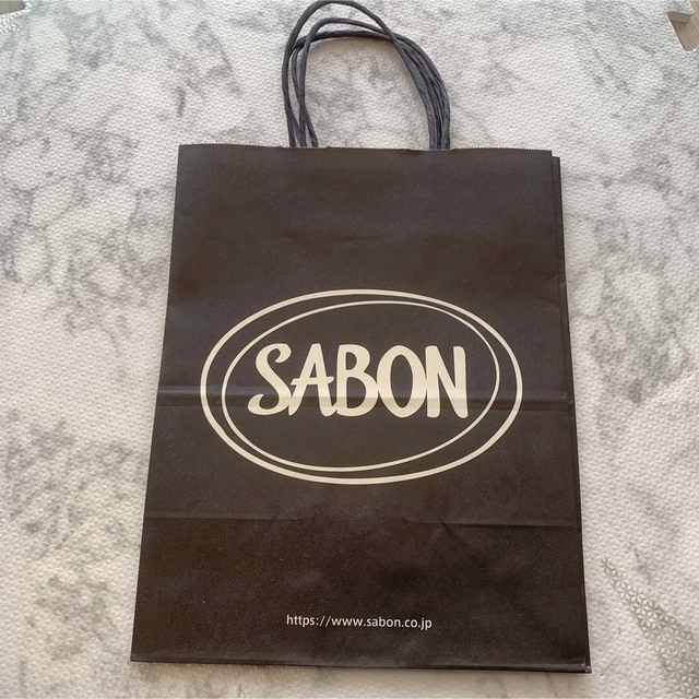 SABON(サボン)のSABON ショッパー　紙袋　Sサイズ ※複数ご購入可能です※ レディースのバッグ(ショップ袋)の商品写真