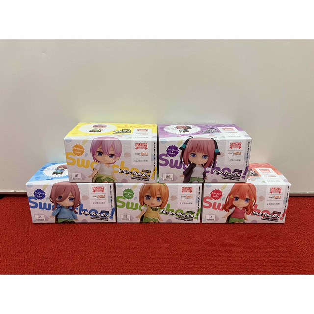 ねんどろいど Swacchao！五等分の花嫁　フルセット　フィギュア