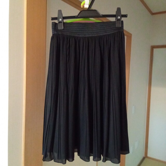 クードシャンス　黒　シフォンスカート