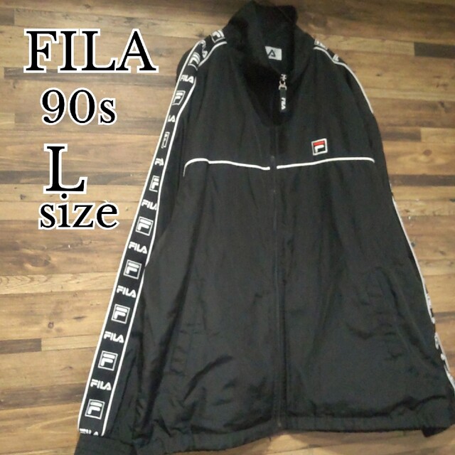 90s FILA ナイロンジャケット　Ｌ