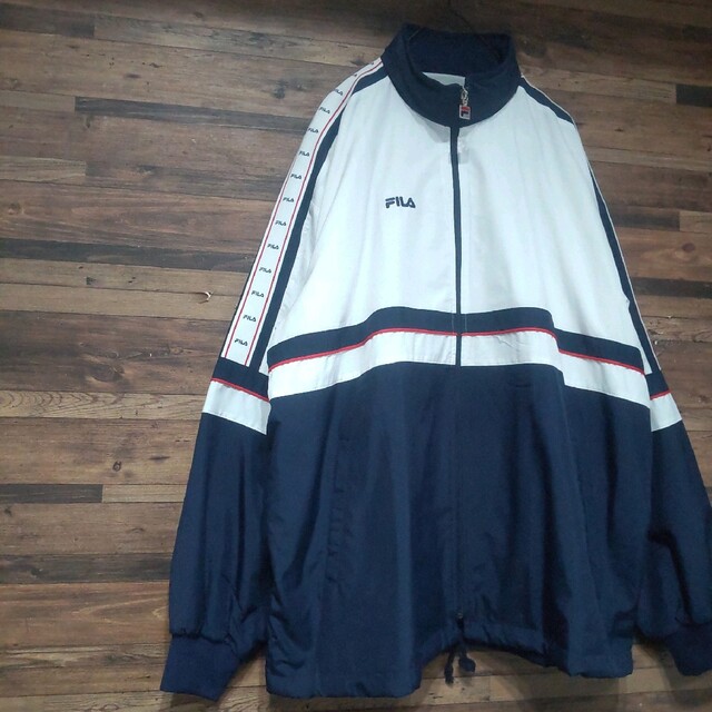 FILA(フィラ)のFILA　90s マルチカラー　ナイロンジャケット　好配色　ストリート メンズのジャケット/アウター(ナイロンジャケット)の商品写真