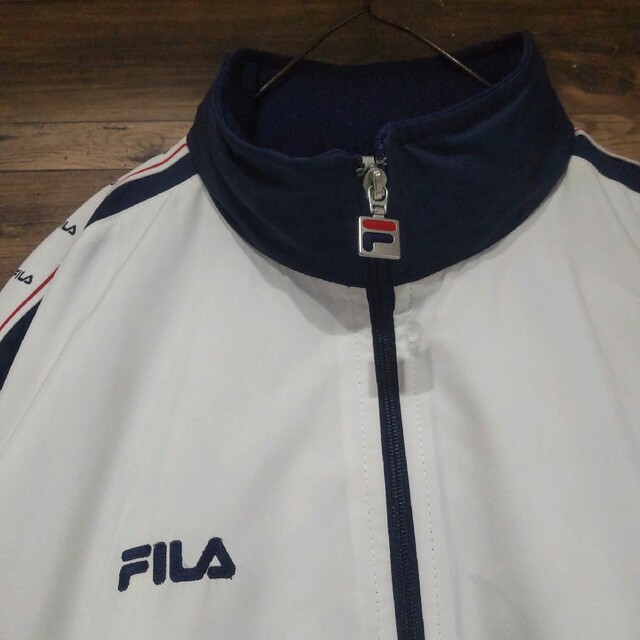 FILA(フィラ)のFILA　90s マルチカラー　ナイロンジャケット　好配色　ストリート メンズのジャケット/アウター(ナイロンジャケット)の商品写真