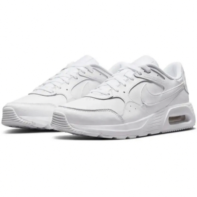 NIKE AIR MAX SC LEA(27cm)レザー スニーカー ホワイト白